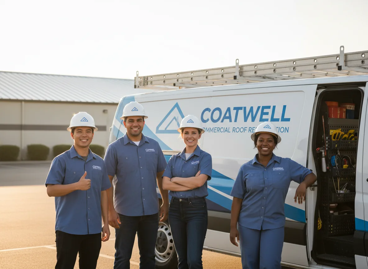 Commercial roof coating company in Forney, TX